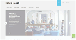 Desktop Screenshot of hotels-napoli.it